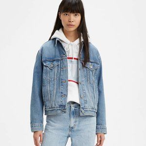 ex-boyfriend trucker jacket size L